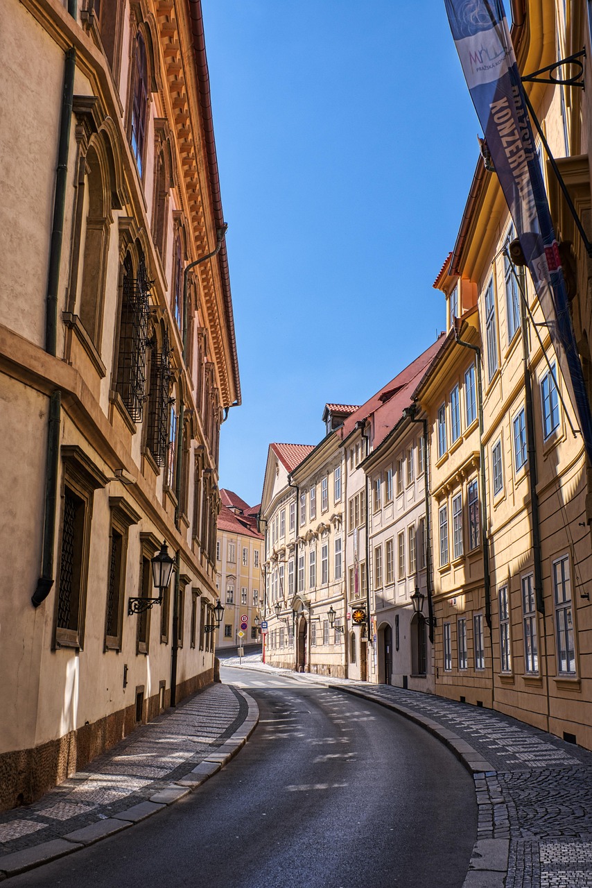 Ljubljana Old Town cityscape with castle and Dragon Bridge